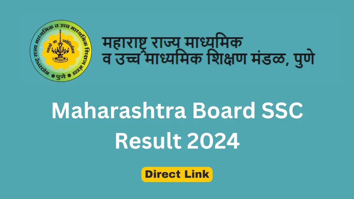 Maharashtra SSC Result 2024 Link