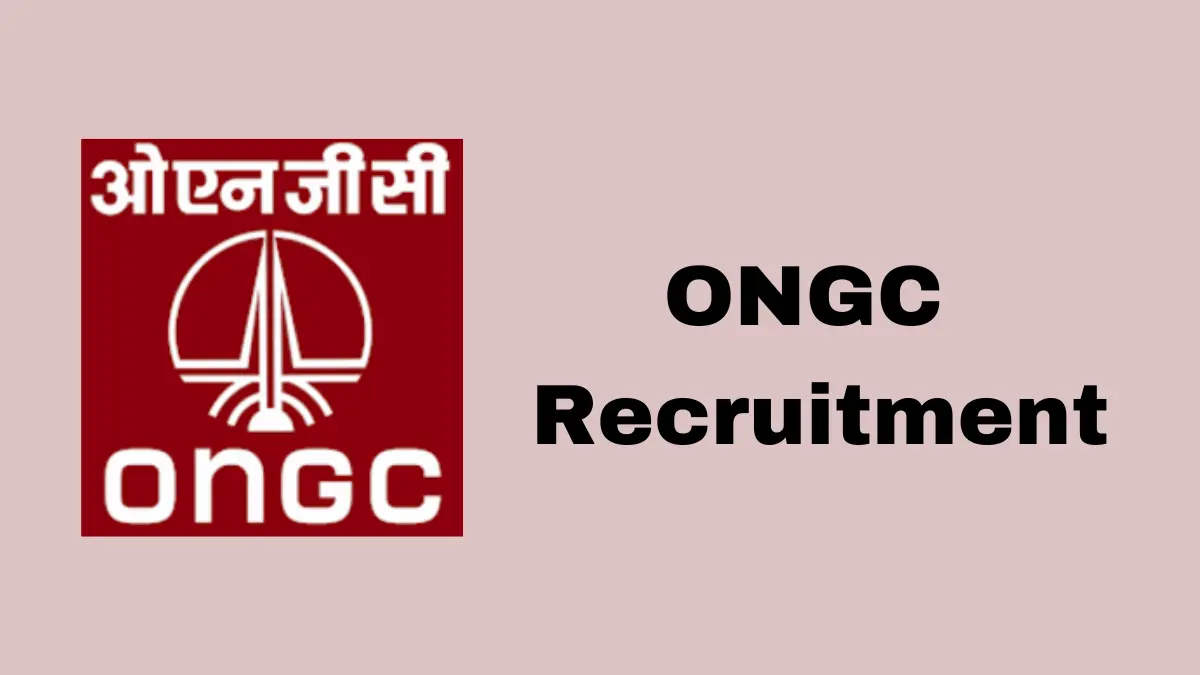ONGC Agartala Recruitment 2024